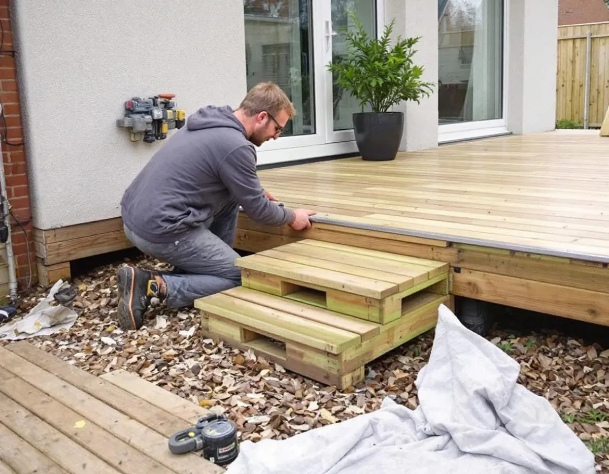 Guide Complet : Installation d'une Terrasse en Bois sur Parpaings - Étapes Clés et Conseils Pratiques