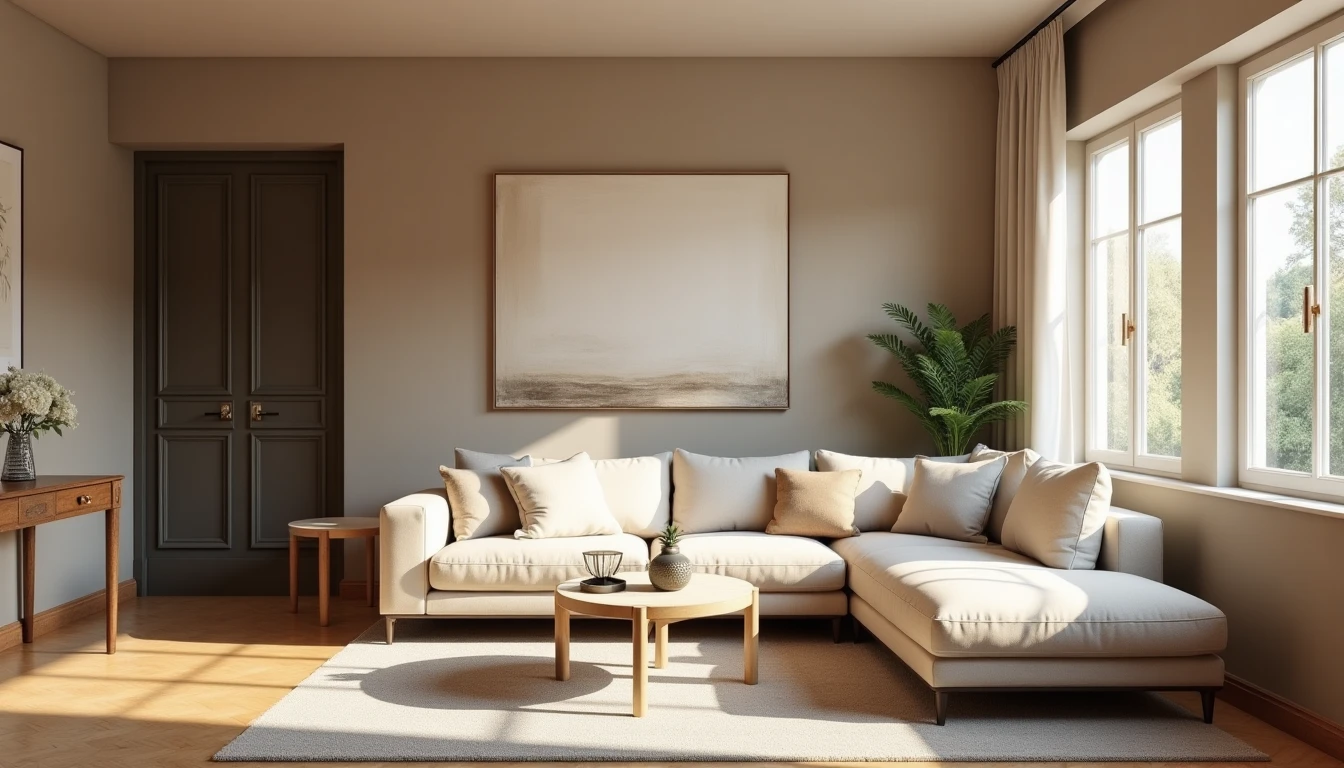 5 astuces pro pour réussir une déco peinture taupe dans chaque pièce
