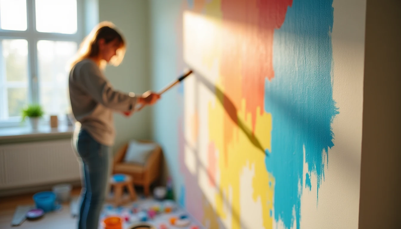 Transformez vos murs avec le peindre sur la toile de verre - Conseils pratiques
