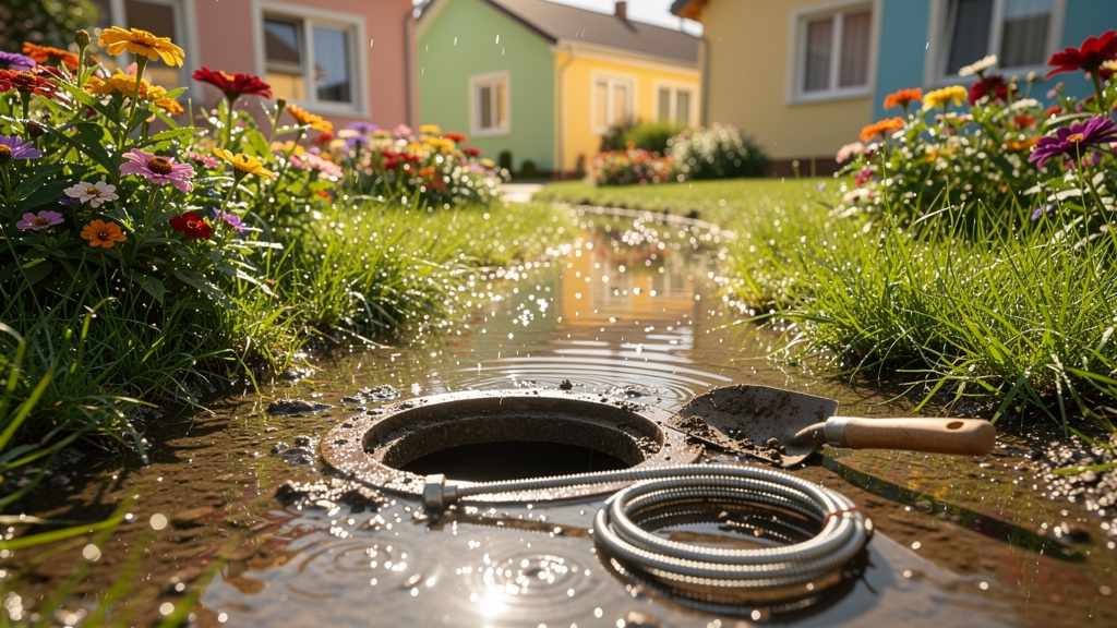 Canalisation bouchée eau remonte : 7 solutions rapides